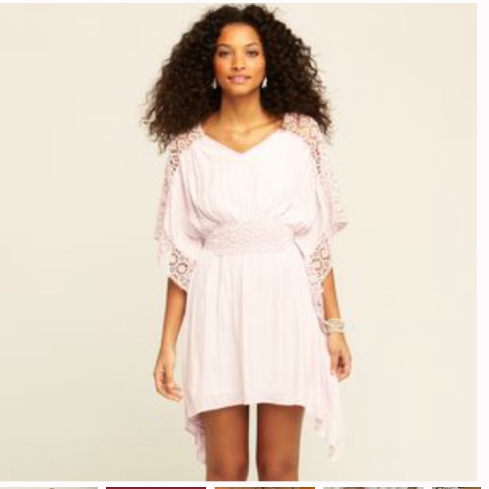 Calypso St. Barth Woven Embroidered Gwyn Dress in Sand Dollar (Ivory)